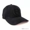 Gorra negra con el escudo bordado al tono algodón pima - Imagen 2
