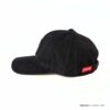 Gorra negra con el escudo bordado al tono algodón pima - Imagen 3
