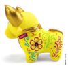 Torito de Pucará Perú de peluche color amarillo - Imagen 2