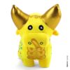 Torito de Pucará Perú de peluche color amarillo - Imagen 3