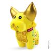 Torito de Pucará Perú de peluche color amarillo