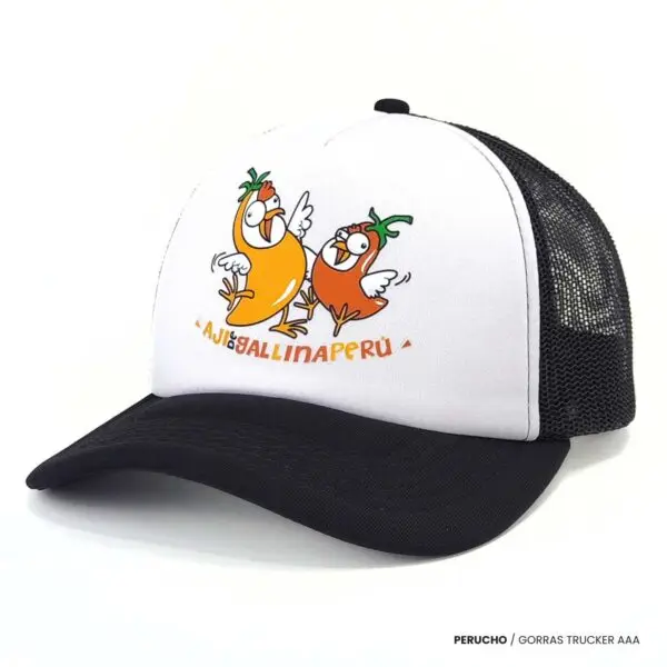 Gorra Trucker diseño Ají de Gallina - Imagen 2