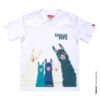 Polo de niño unisex puro algodón diseño Llamas Perú - Imagen 3