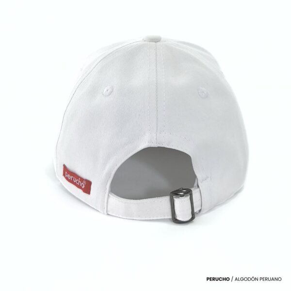 Gorra Perú bicolor de algodón pima bordada - Imagen 4