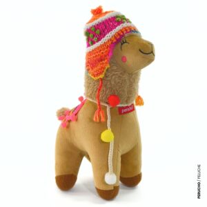 Alpaca De Peluche Color Marrón