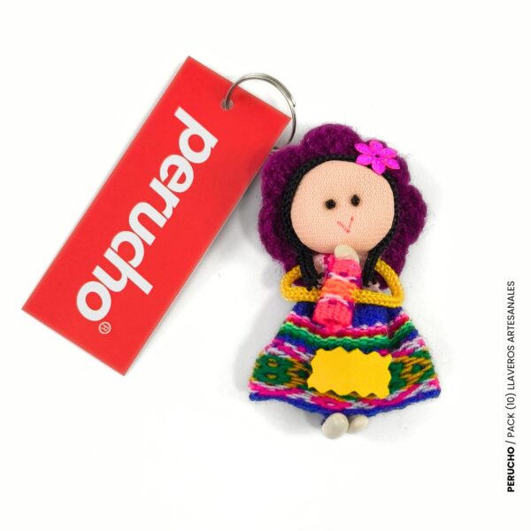 Llavero Cholita – Pack de 10 - Imagen 10