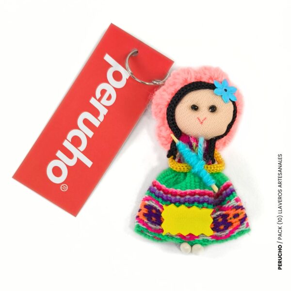 Llavero Cholita – Pack de 10 - Imagen 8
