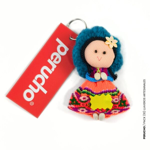 Llavero Cholita – Pack de 10 - Imagen 7