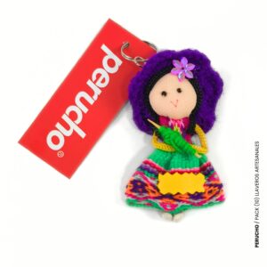 Llavero Cholita – Pack de 10