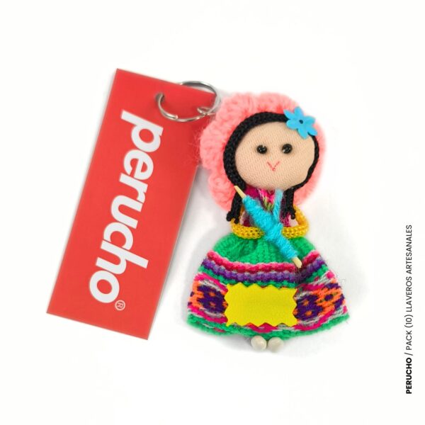 Llavero Cholita – Pack de 10 - Imagen 5