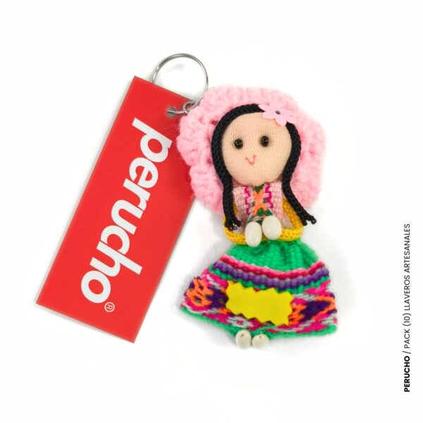 Llavero Cholita – Pack de 10 - Imagen 4